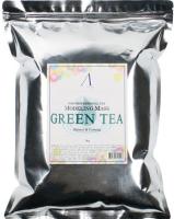 Альгинатная маска с экстрактом зеленого чая (пакет) 1кг Green Tea Modeling / Refill  1кг