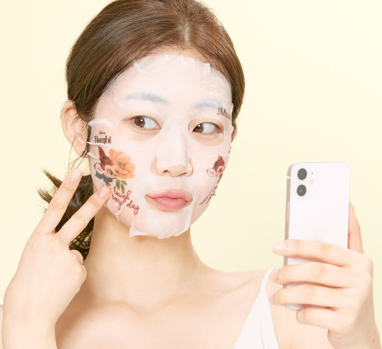 Мультивитаминная тканевая маска для лица с экстрактом облепихи JMsolution Selfie Vital Vitamin Tree Fruit Mask 30мл