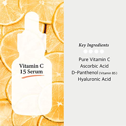 Осветляющая сыворотка с витамином С Cos De BAHA VA Vitamin C 15 Serum 30мл