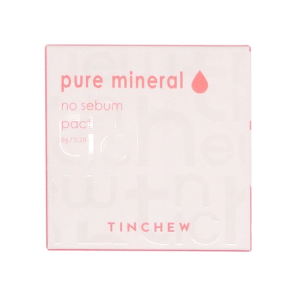 Матирующая пудра для лица Tinchew Pure Mineral No Sebum Pact 8гр
