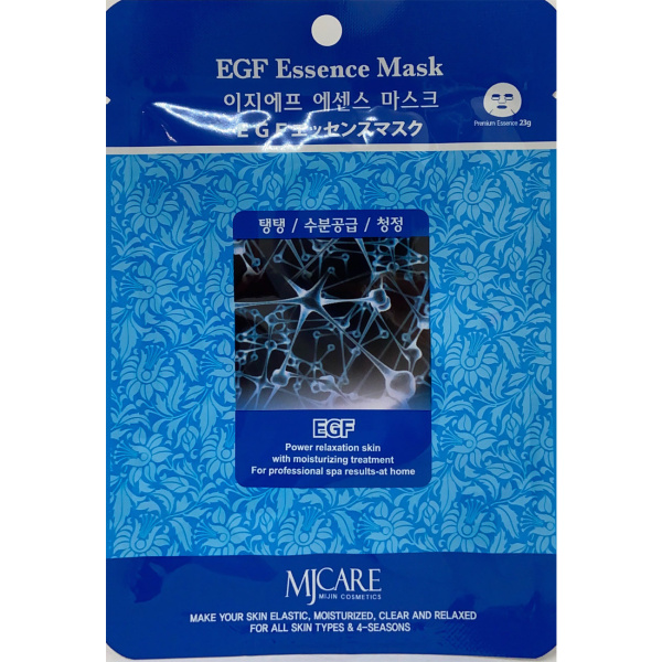 Маска тканевая антивозрастная MIJIN EGF Mask EGF Essence Mask 23гр