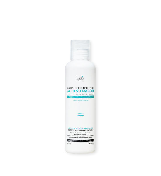 Защитный шампунь с аргановым маслом для поврежденных волос Lador Damage Protector Acid Shampoo 150мл