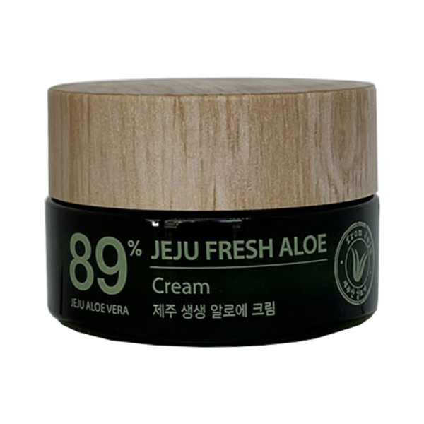 Крем для лица с алоэ The Saem Jeju Fresh Aloe Cream 50мл