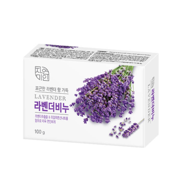 Увлажняющее мыло с экстрактом лаванды Mukunghwa Lavender Beauty Soap 100гр