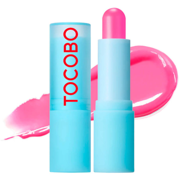 Увлажняющий оттеночный бальзам для губ Tocobo Glass Tinted Lip Balm 012 Better Pink 3,5гр
