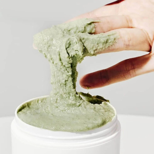 Очищающее средство с зелёным чаем и центеллой Arencia Fresh Green Rice Mochi Cleanser 120гр