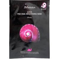 Ультратонкая маска с муцином улитки JMsolution Active Pink Snail Brightening Mask Prime 30мл