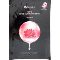Питательная тканевая маска с экстрактом лотоса JMsolution Active Lotus Nourishing Mask Ultimate 30мл