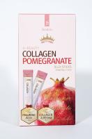 Коллагеновое желе с гранатом Jinskin Collagen Pomegranate Jelly sticks 10 саше по 20гр
