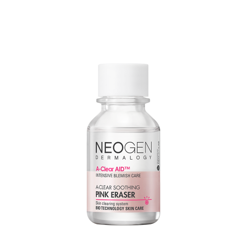 Двухфазное точечное экспресс-средство от воспалений с каламином Neogen A-CLEAR Soothing Pink Eraser 15м