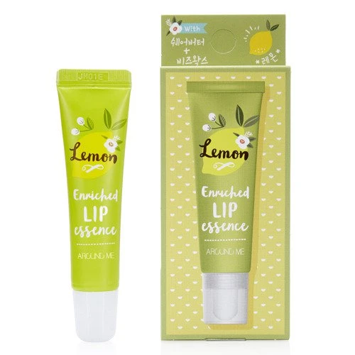 Бальзам для губ с ароматом лимона WELCOS Around me enriched lip essence lemon 8,7гр