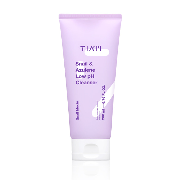 Успокаивающий гель для умывания TIAM Snail & Azulene Low pH Cleanser 200мл