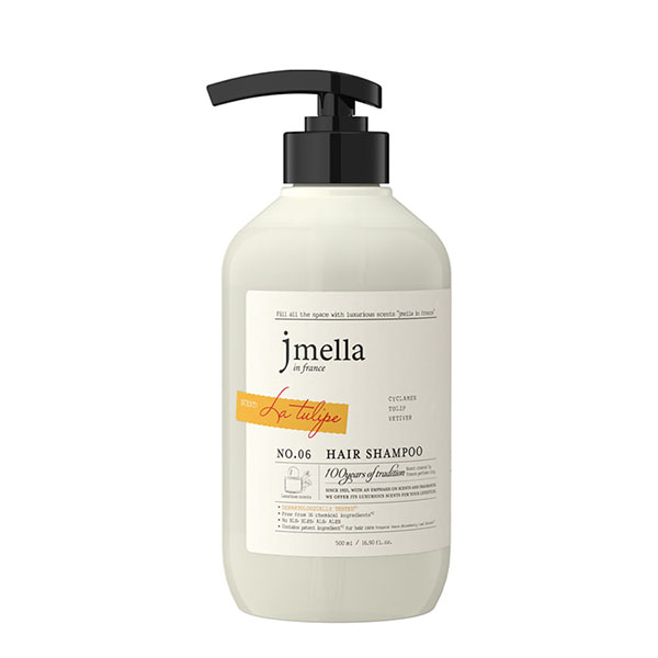 Парфюмированный шампунь для всех типов волос Jmella In France La Tulipe Hair Shampoo 500мл