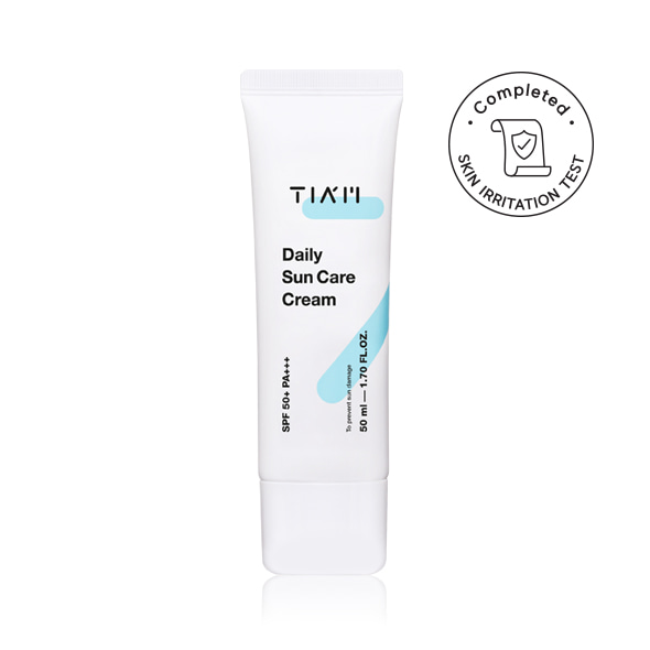 Солнцезащитный крем с токоферолом и витамином С TIAM Daily Sun Care Cream SPF 50+ PA+++ 50мл