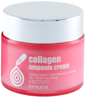 Крем для лица с коллагеном Zenzia Collagen Ampoule Cream 70мл