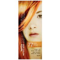 Краска для волос на фруктовой основе Welcos Fruits Wax Pearl Hair Color #77 Orange