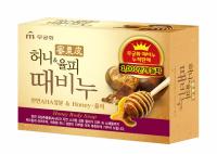 Мыло-скраб мед и каштан 100 гр MUKUNGHWA Honey & Chestnut Scrub Soap 100g 100гр