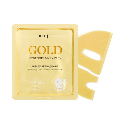 Гидрогелевая маска с золотом Petitfee Gold Hydro Gel Mask Pack 30гр