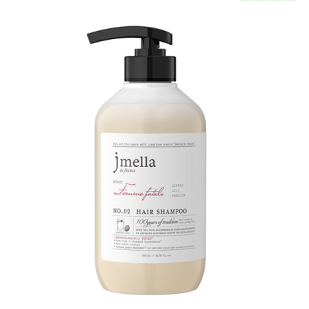 Парфюмированный шампунь для всех типов волос 02 Jmella In France Femme Fatale Hair Shampoo 500мл