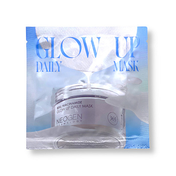 НЕО Маска-пэды увлажняющие с ниацинамидом NEOGEN Dermalogy Real Niacinamide Glow Up Daily Mask 2шт