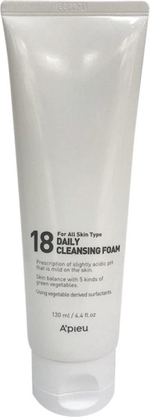 Пенка для молодой кожи A'PIEU 18 Daily Cleansing Foam 130мл