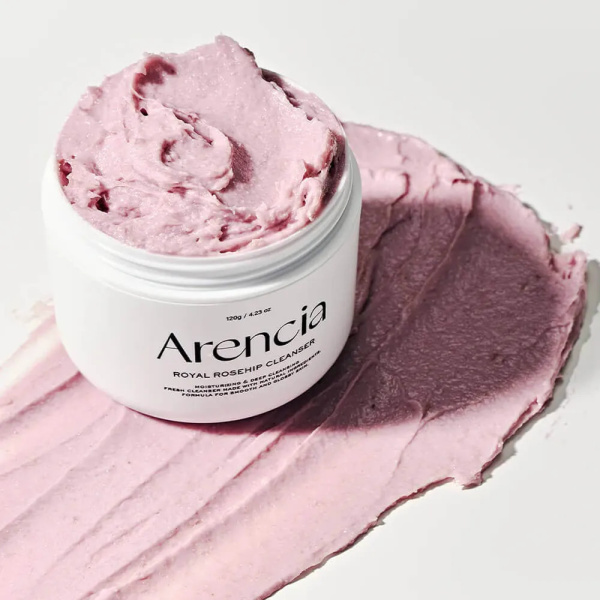 Очищающее средство с экстрактами шиповника и ромашки Arencia Fresh Rosehip Rice Mochi Clear 120гр
