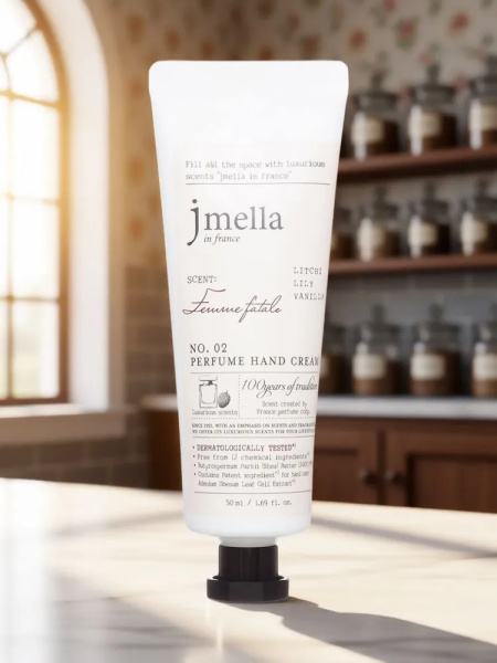 Парфюмированный крем для рук 02 Jmella In France Femme Fatale Hand Cream 50мл