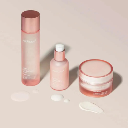 Тонер для упругости кожи с коллагеном medicube Triple Collagen Toner 140мл