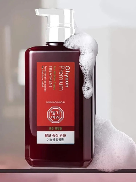 Увлажняющий бальзам Daeng Gi Meo Ri Ohyeon Premium For All Hair Types Treatment 500мл