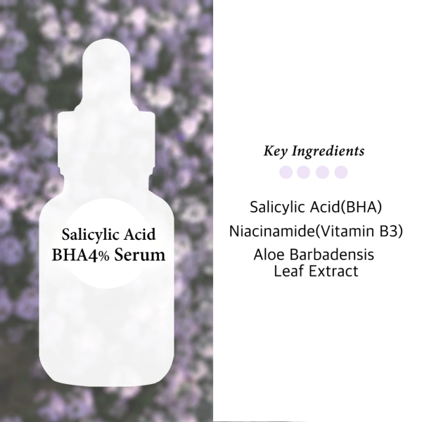 Кислотная сыворотка для проблемной кожи Cos De BAHA S4 BHA Salicylic Acid 4% Exfoliant Serum 30мл