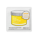 Очищающие пилинг-пэды с лимоном для сияния кожи Neogen Dermalogy Lemon Bright PHA Gauze Peeling 1шт