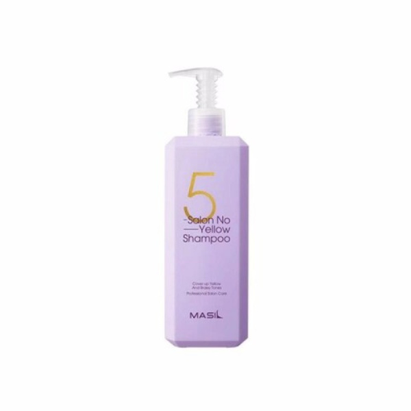 Тонирующий шампунь для осветленных волос Masil 5 Salon No Yellow Shampoo 500мл 