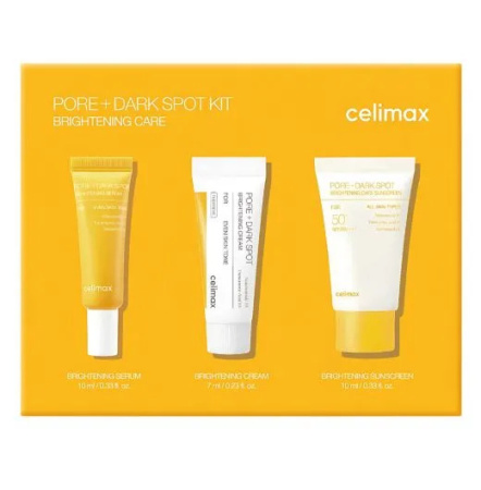 Набор миниатюр для яркости и сияния кожи CELIMAX PORE+DARK SPOT BRIGHTENING KIT