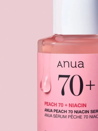 Сыворотка с персиком для гладкой и сияющей кожи Anua Peach 70% Niacin Serum 30мл