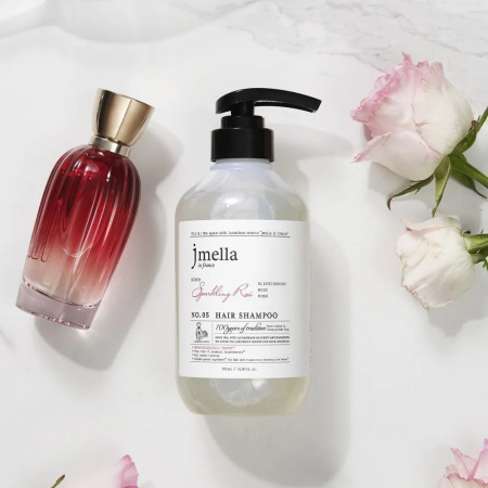 Парфюмированный шампунь для всех типов волос 05 JMELLA In France Sparkling Rose Hair Shampoo 500мл