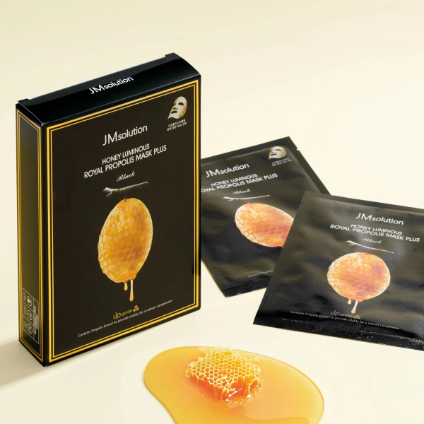 Антивозрастная с прополисом JMSolution Honey Luminous Royal Propolis Mask 30мл