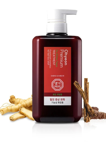 Увлажняющий бальзам Daeng Gi Meo Ri Ohyeon Premium For All Hair Types Treatment 500мл