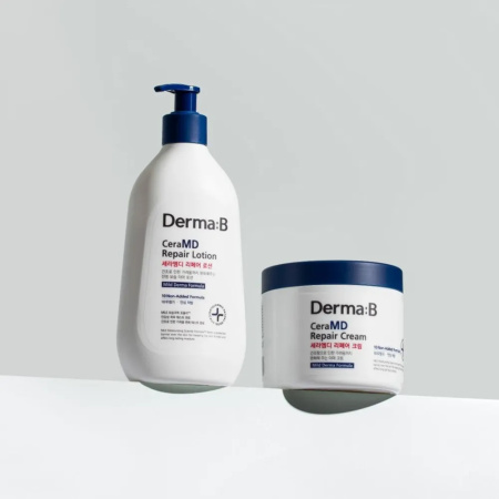 Восстанавливающий липосомный лосьон для тела с церамидами Derma:B CeraMD Repair Lotion 400мл