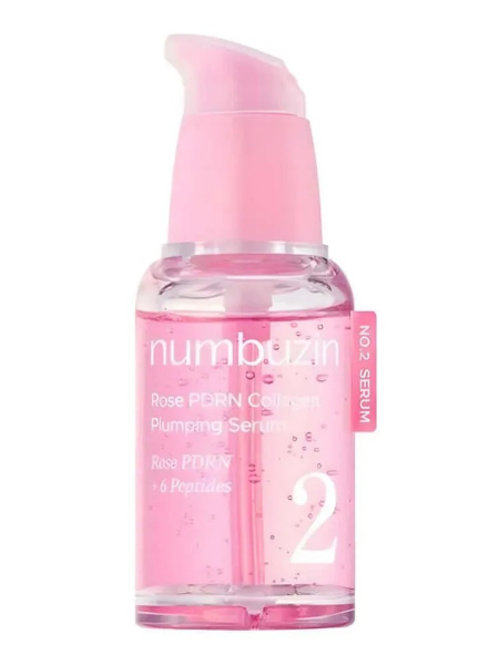 Сыворотка NUMBUZIN No.2 Rose PDRN Collagen Plumping Serum 30мл
