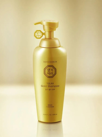 Укрепляющий шампунь для ослабленных волос Daeng Gi Meo Ri Yulah Gold Shampoo 500мл