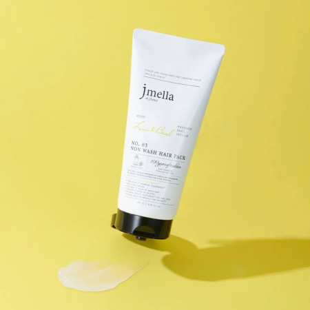 Парфюмированная несмываемая маска-бальзам для волос Jmella In France Lime & Basil Non Wash Hair Pack, 200 мл
