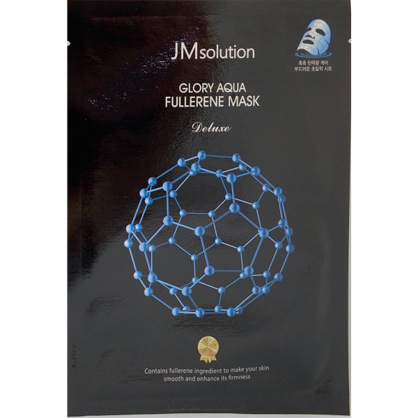 Антиоксидантная маска с фуллереном и пептидами JMsolution Aqua Fullerene Mask 35мл