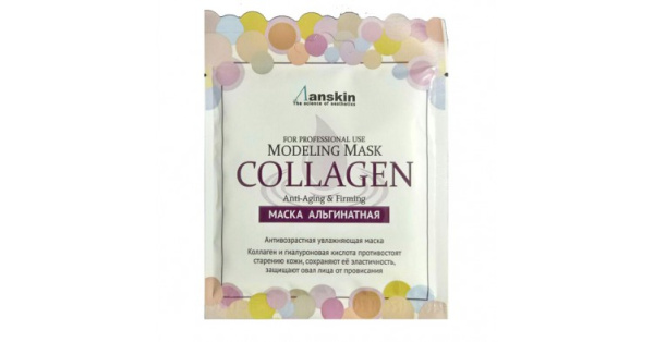 Альгинатная маска с коллагеном укрепляющая (саше) 25гр Collagen Modeling Mask / Refill 2