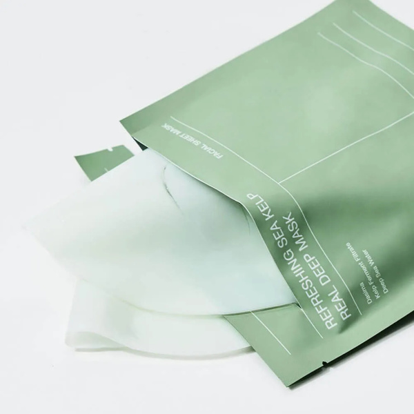 Успокаивающая гидрогелевая маска с водорослями Biodance Refreshing Sea Kelp Real Deep Mask 34гр