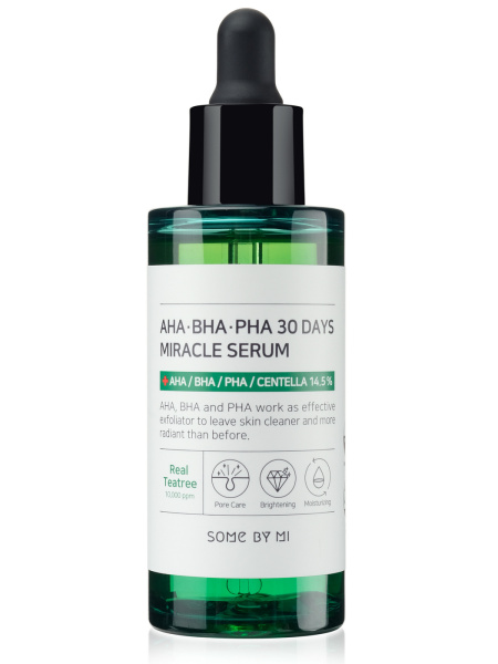 Сыворотка с кислотами для проблемной кожи SOME BY MI AHA-BHA-PHA 30DAYS Miracle Serum 50мл