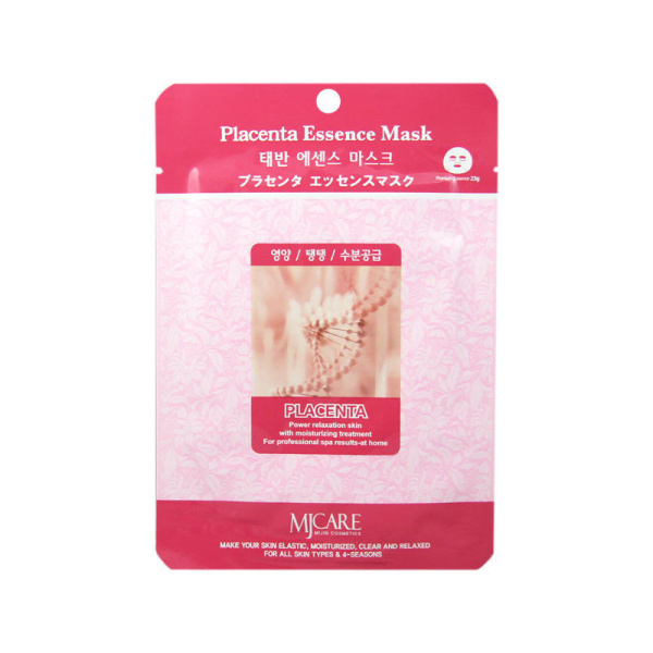 Маска тканевая с плацентой MIJIN Placenta Essence Mask 23гр