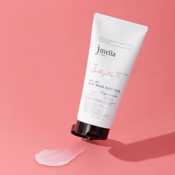 Парфюмированная несмываемая маска-бальзам для волос jmella In France Sparkling Rose Non Wash Hair Pack, 200 мл