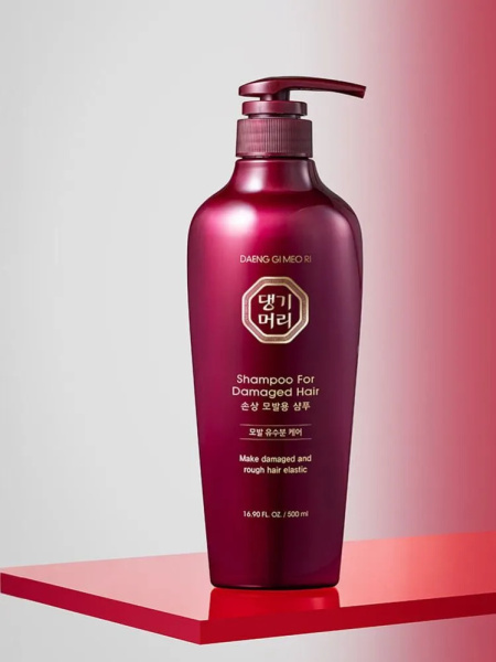 Восстанавливающий шампунь для повреждённых волос Daeng Gi Meo Ri Shampoo For Damaged Hair 500мл