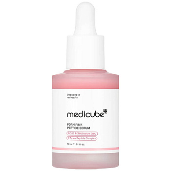 Лифтинг-сыворотка с ПДРН и пептидами MEDICUBE PDRN Pink Peptide Serum 30мл