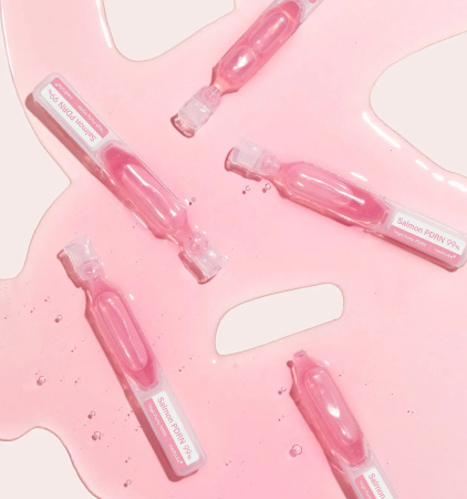 Набор концентрированных сывороток с ПДРН и коллагеном MEDICUBE PDRN Pink One Day Serum 10 шт*1,5мл